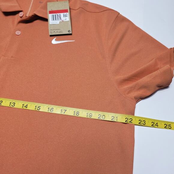 Nike Victory+ Dri-Fit Golf Polo Shirt Performance Men’s Large Light Orange NWT - Picture 6 of 6